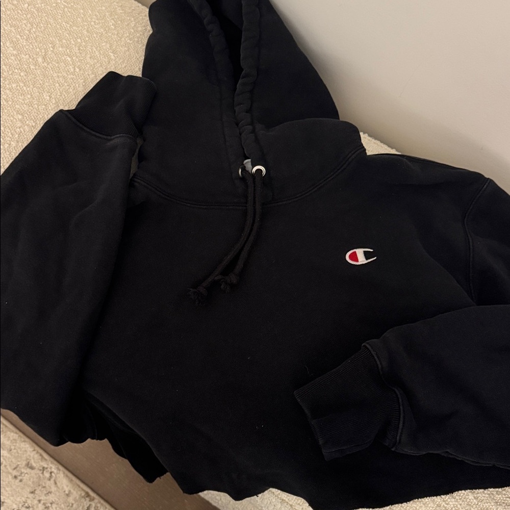 Champion Black Pullover Hoodie